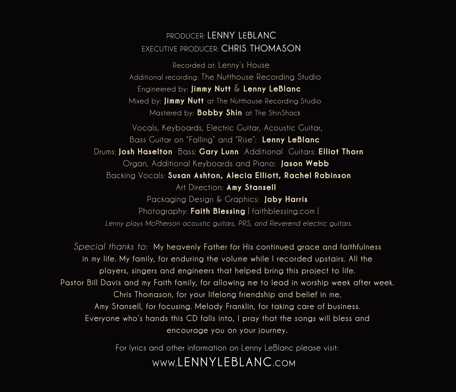 Lenny LeBlanc - Love Like No Other (CD)